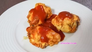 ALBÓNDIGAS DE POLLO AL MICROONDAS en 3 minutos - Receta Fácil y Rápida