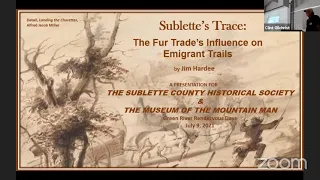 Sublette's Trace - and - Fort Hall