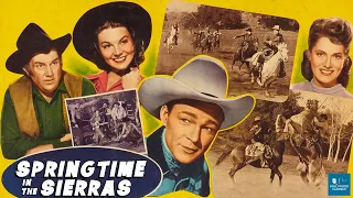 Springtime in the Sierras (1947) | Western Film | Roy Rogers, Jane Frazee, Andy Devine