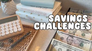 ☀️ Savings Challenges | Cash Stuffing $240 | Cash Envelope Budgeting