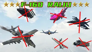 F-160 Raiju in action GTA Online