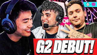 G2'S DEBUT GAME! | s0m Reacts to G2 vs KRU! (VCT Americas Kickoff 2024)