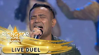 MENGGELEGAR! Judika Menyanyikan Lagu [Putus Atau Terus] | Live Duel | Rising Star Indonesia Dangdut