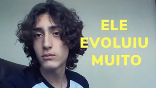 Evolução do Inscrito - 12 MESES(Ondulado 2C) Deixando o CABELO CRESCER / 1 ano time lapse