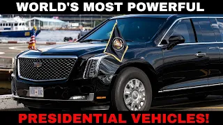 World’s Most Powerful Presidential Vehicles! | Techfreaks