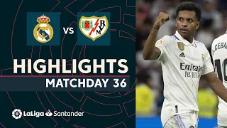 Highlights Real Madrid vs Rayo Vallecano (2-1)