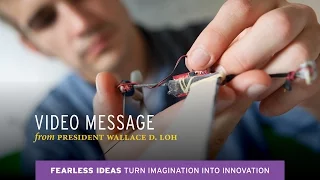 President Loh: Turn Imagination into Innovation