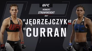 UFC Career: Kailin Curran vs Joanna Jedrzejczyk: Match 21