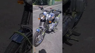 Royal Enfield Bullet Trials modified