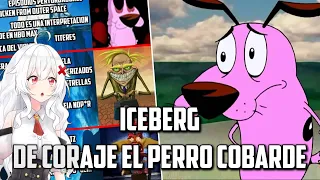 Eris reacciona a "EL ICEBERG DE CORAJE EL PERRO COBARDE" By PlayStar