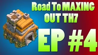 Jimmy Plays Clash of Clans: Road To MAXING Out TH7 Ep#4