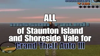 All "Mission Failed" of Staunton Island and Shoreside Vale - Grand Theft Auto III