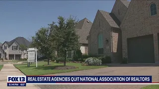 Real estate agencies quit National Association of Realtors | FOX 13 Seattle