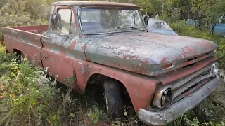 Restoration of Rusty Abandoned 1966 Chevy. Full Rebuild Start to Finish. Patina Shop Truck