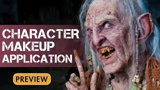 Character Makeup - Multi-Piece Prosthetic Application - PREVIEW