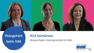 Gürtelrose: Herpes Zoster Impfung schützt im Alter - Reingehört #14