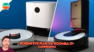 USA vs. Cina: Roidmi EVE Plus e iRobot Roomba i7+ a confronto