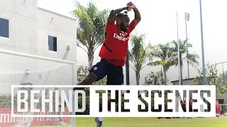 👀 Behind the scenes at our first LA training session | Arsenal in USA 2019