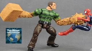 Marvel Legends 6" Hasbro Spider-Man Series Sandman Build-A-Figure Review