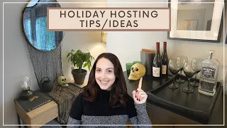 Tips and Ideas For Hosting This Holiday Season! | Holiday Hosting 2021