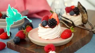 Pavlova - Perfektes Sommer Dessert - Einfaches Baiser Dessert zum Grillen - Kuchenfee