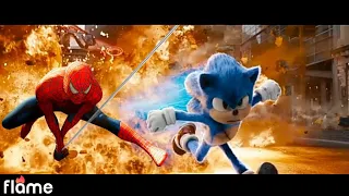 SONIC & Spider-Man Chase - Believer