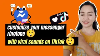 ganito kadaling magpalit Ng ringtone sa messenger gamit Ang mga sounds sa TikTok😲