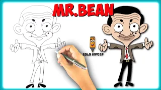 How to Draw Mr.Bean | Drawing Lesson | Simple & Easy