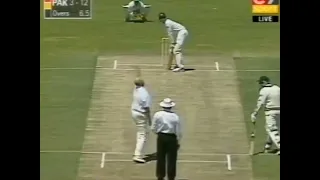 50 years old Dennis lillee bowling quick vs Pakistan 1999?!!