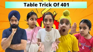 Table Trick Of 401 | RS 1313 SHORTS #Shorts