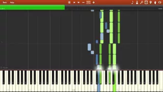 Akuyuu - School Days [Piano Tutorial] (Synthesia)