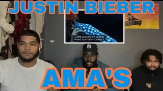 JUSTIN BIEBER - LONELY & HOLY AMA REACTION🤯