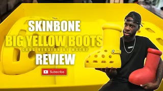 Skinbone Big Yellow Crocs Boots Review #Skinbone