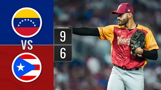 Resumen Venezuela vs Puerto Rico | Clásico Mundial 2023 12-mar