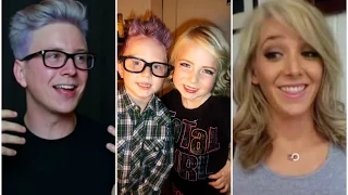 Tyler Oakley and Jenna Marbles (Dress UP)