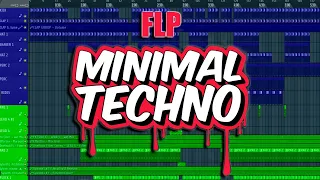 Tutorial Minimal-Techno Track Fl Studio 20 (FLP)