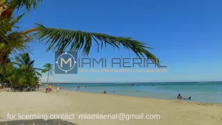 Playa Boca Chica Aerial, Dominican Republic HD1080