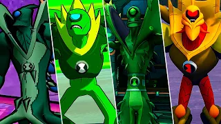 Evolution of Wildvine in Ben 10 Games