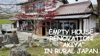 Foreigner Bought an Empty House “Akiya” in Rural Japan Cleaning the Japanese Garden and Renovation