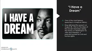 Martin Luther King, Jr. (English 9 Presentation)