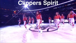 Clippers Spirit (Los Angeles Clippers Dancers) - NBA Dancers - 2/24/2020 dance performance