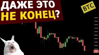 Биткоин уже МИНУС 10000! Дамп продолжается. Где начнется РАЗВОРОТ?