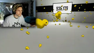 ⭐ XQC PLAYS BOUNCING DUCK SIMULATOR on STREAM