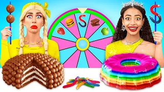 Rich vs Broke Cake Decorating Challenge | Expensive & Cheap Sweets by RATATA COOL