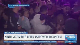 Ninth victim dies after Astroworld concert | Morning in America