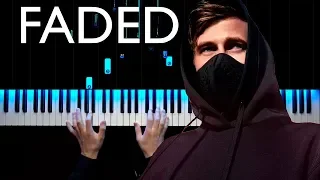 Alan Walker - Faded | Piano cover | Sheets