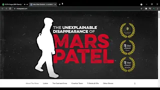 The Unexplainable Disappearance of Mars Patel season 2 ep1  Podcast  +1 subscriber for next episode!