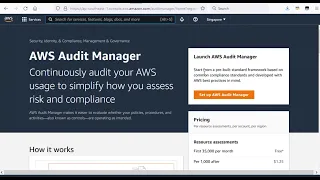 AWS Audit Manager Demo 2021 | Amazon Web Services