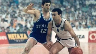 EUROBASKET '87 QUARTER-FINAL: ITALY-HELLAS 78-90 (