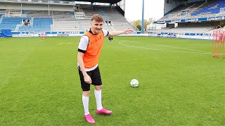 Fußball Legende trainiert uns im Stadion 🇫🇷 | ViscaBarca